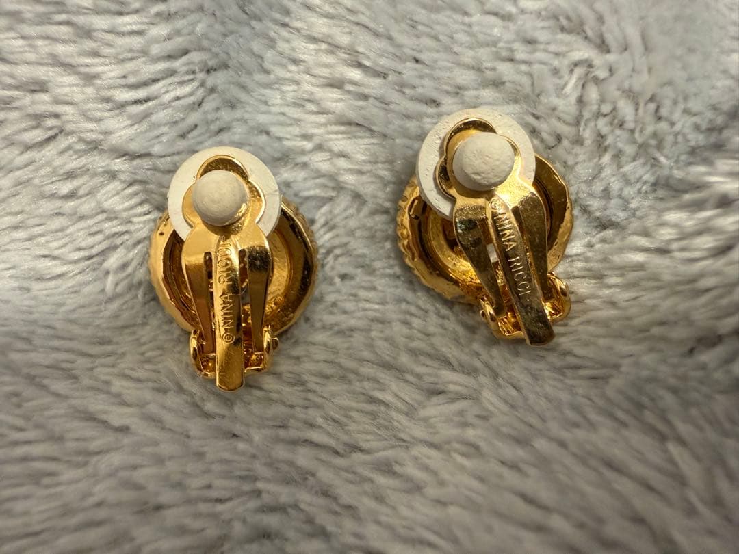 【美品】NINA RICCI ニナリッチ ヴィンテージ イヤリング — image 3
