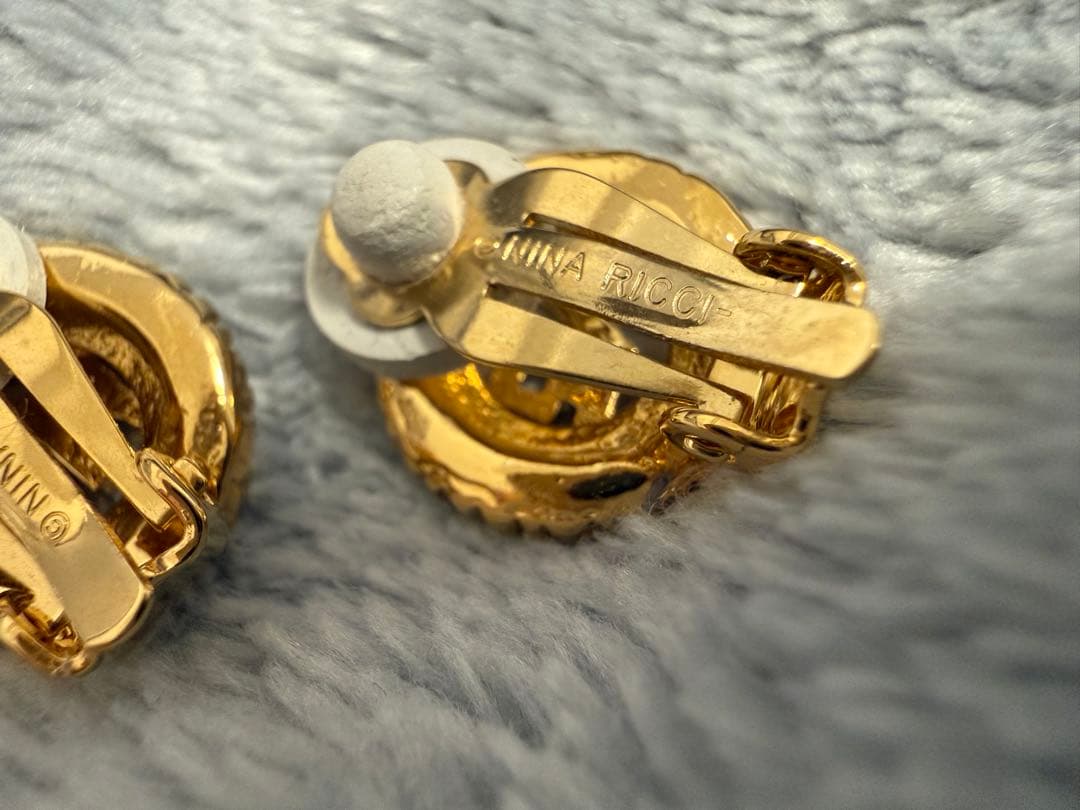 【美品】NINA RICCI ニナリッチ ヴィンテージ イヤリング — image 4