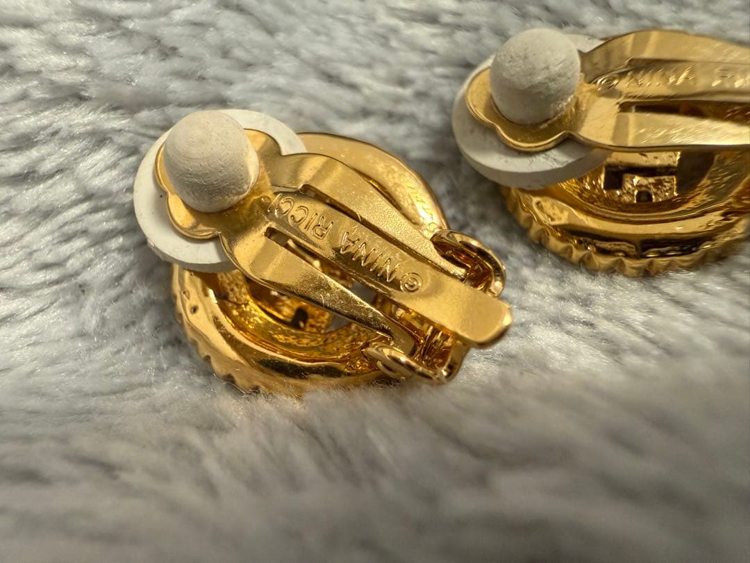 【美品】NINA RICCI ニナリッチ ヴィンテージ イヤリング — image 5