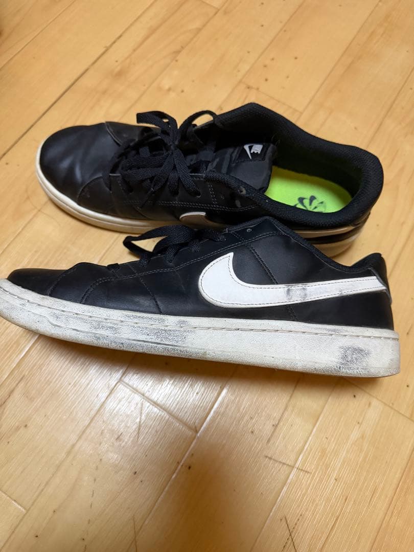 NIKE ブラック ホワイト スニーカー 27.2㎝ — image 4