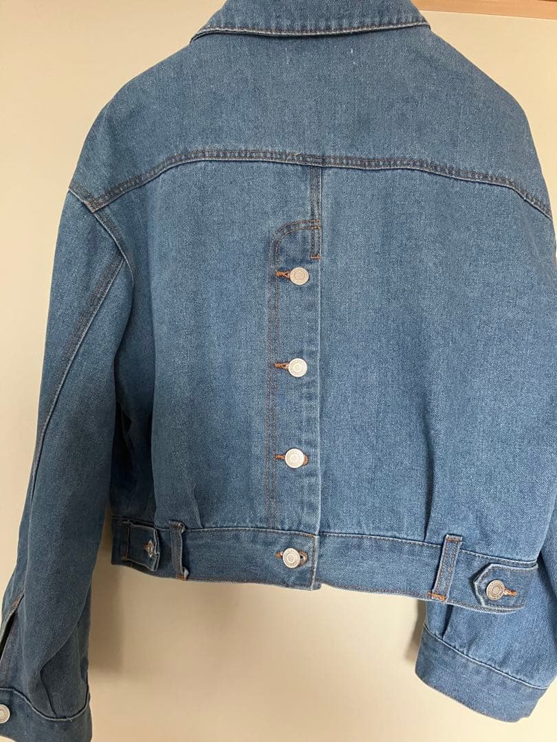 セール　ライトブルー デニムジャケット ほぼ新品 — image 2