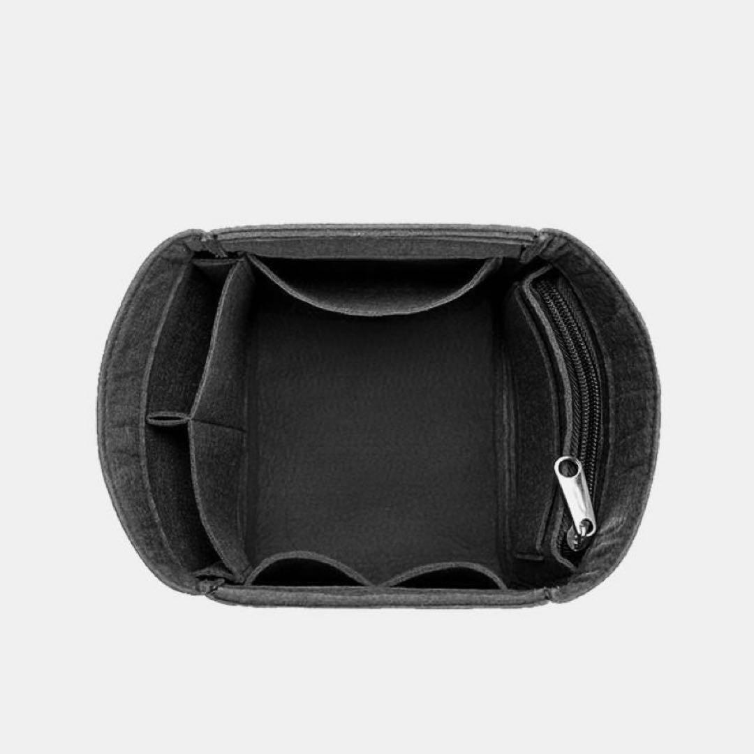 【Black】インナーバッグ ピコタン PM/18対応 収納 バッグインバッグ — image 2