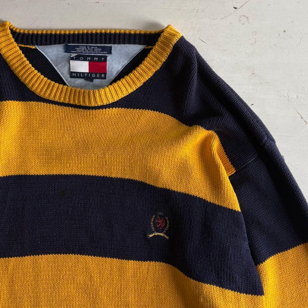 た*ん様 00's TOMMY HILFIGER ボーダーニット — image 2