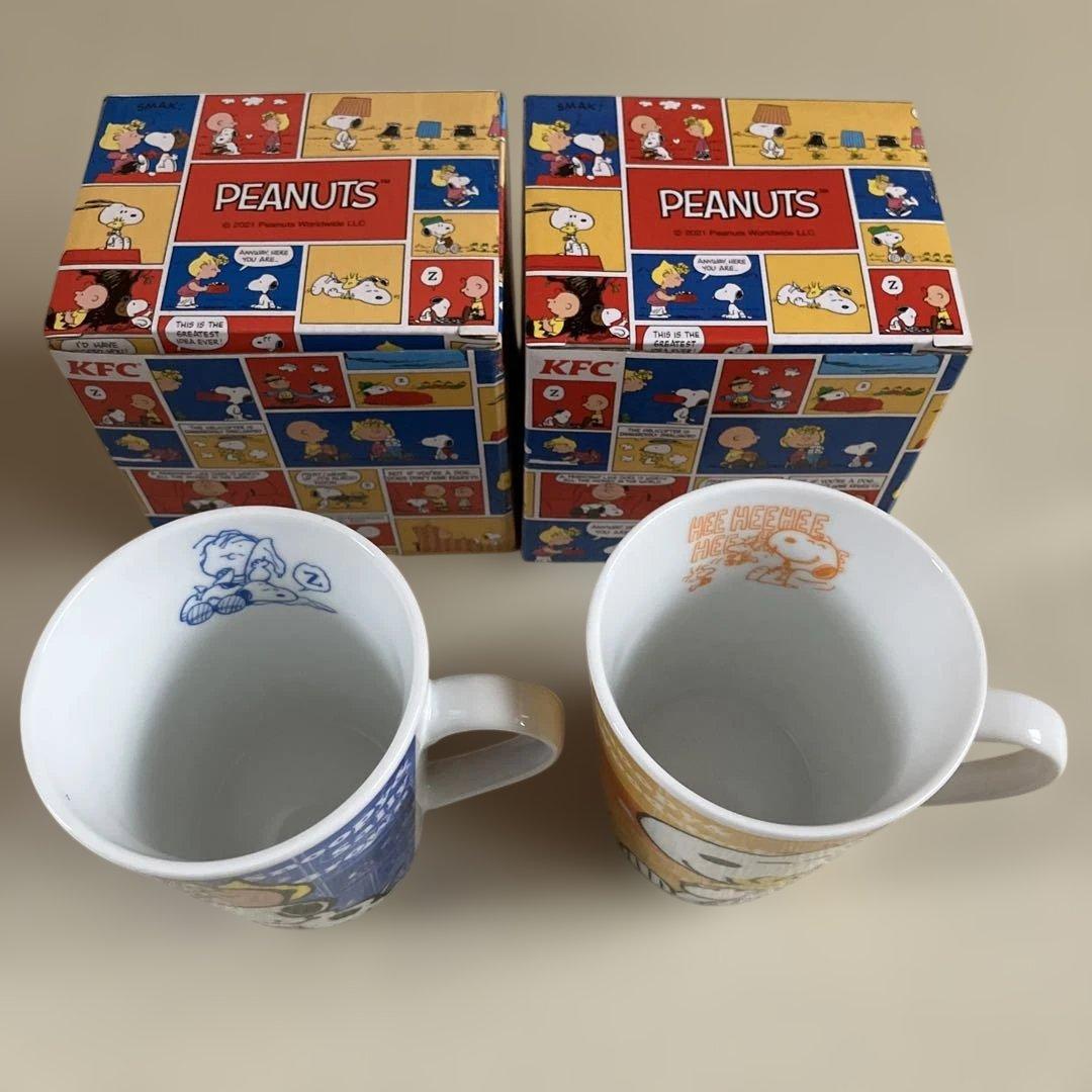ケンタッキー KFC スヌーピー マグカップ セット 非売品 2021 — image 2
