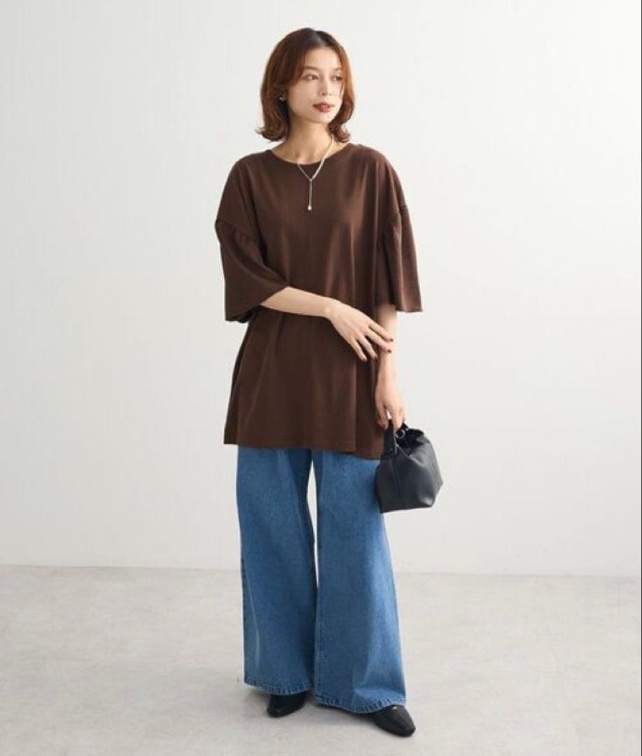 お値下げ❣️★新品 Green Parks 袖サテンドッキングチュニック — image 2