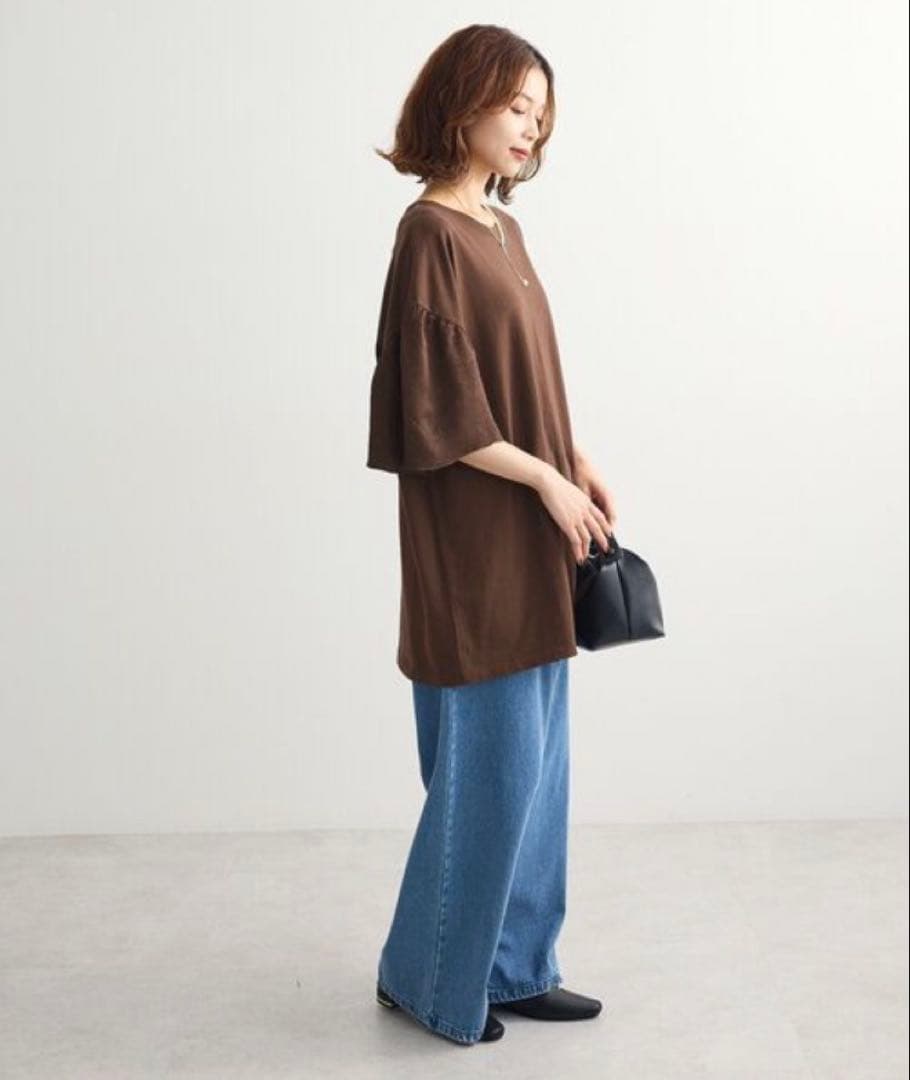 お値下げ❣️★新品 Green Parks 袖サテンドッキングチュニック — image 3