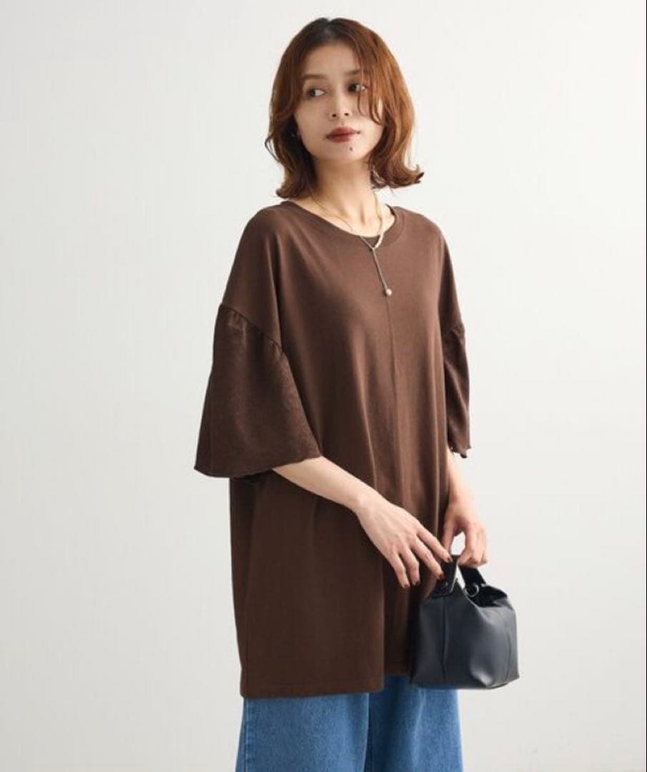 お値下げ❣️★新品 Green Parks 袖サテンドッキングチュニック — image 5