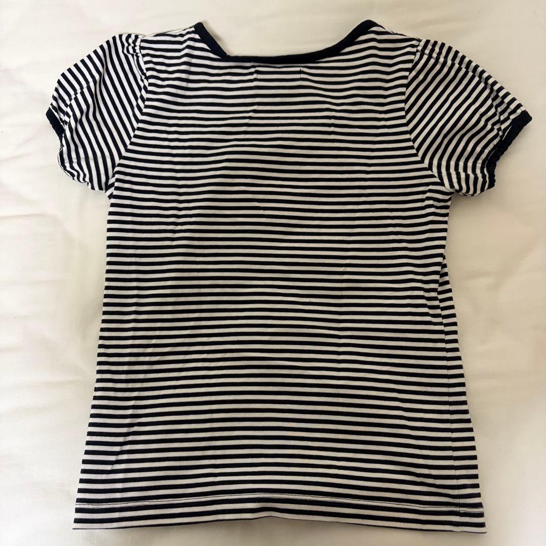 最終値下げ‼️ボーダー 半袖 Tシャツ 森ガール — image 2