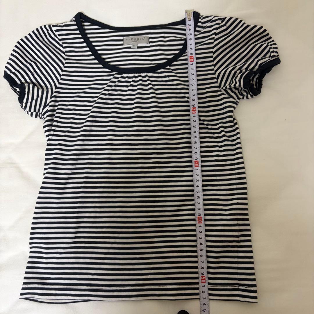 最終値下げ‼️ボーダー 半袖 Tシャツ 森ガール — image 4