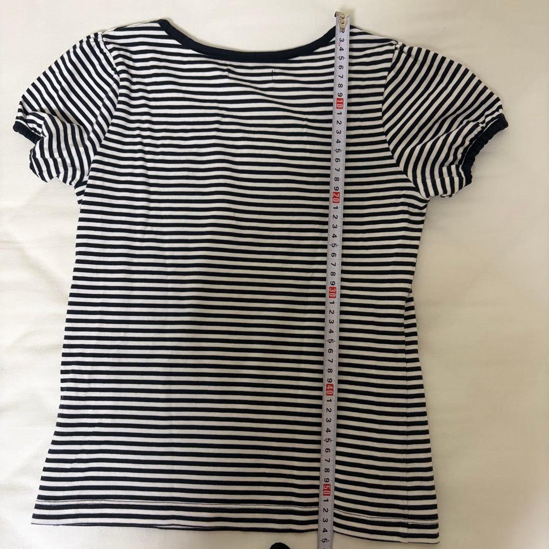 最終値下げ‼️ボーダー 半袖 Tシャツ 森ガール — image 5