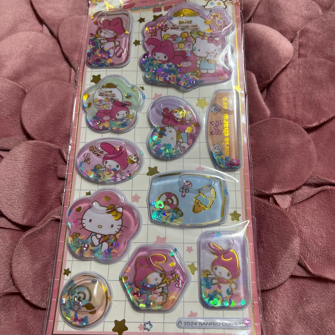 中国限定品！公式サンリオ シェイカーシール 3枚セット — image 4