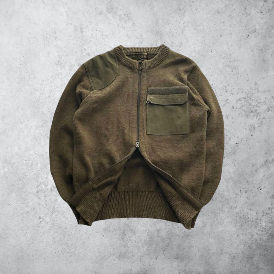 Vintage Military Knit Double Zip — image 2