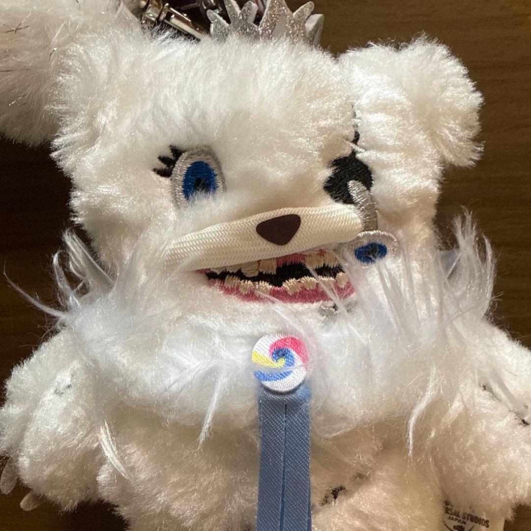 ユニバーサルスタジオジャパン ハミクマソウルぬいぐるみマスコットキーホルダー — image 2