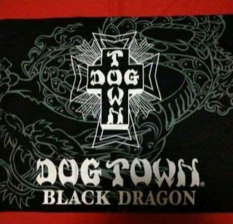 DOGTOWN ブラックドラゴン 枕カバードッグタウン　黒龍　黒　ブラック — image 2