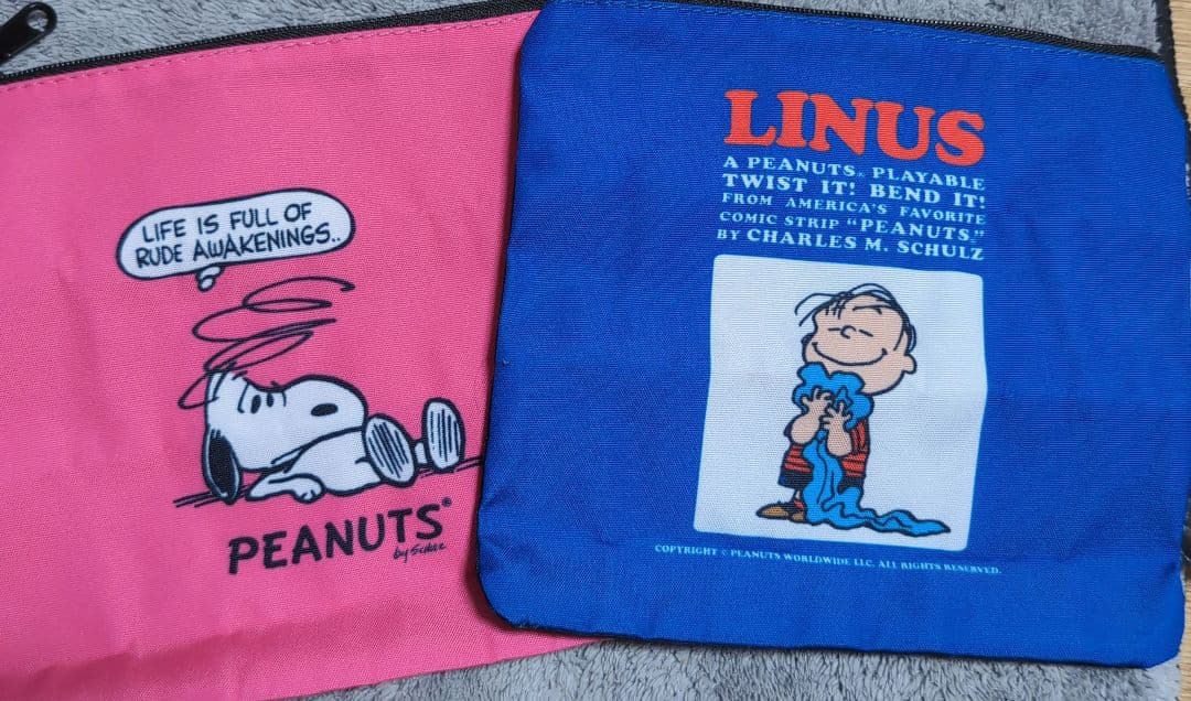 PEANUTS ビンテージデザインポーチ 3種セット — image 2