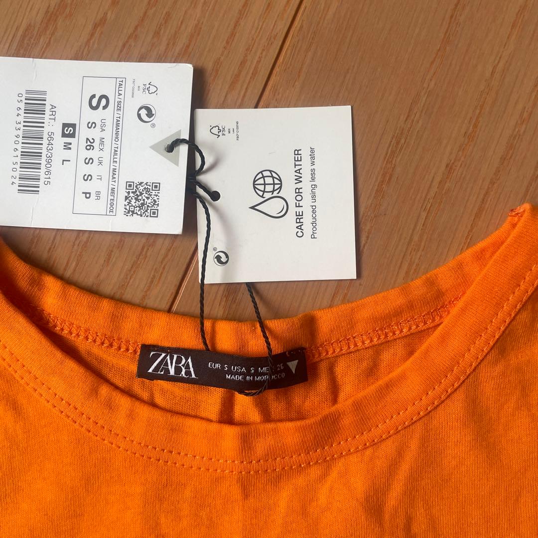 ZARA ORGANIC CARROT CAKE Tシャツ S — image 2