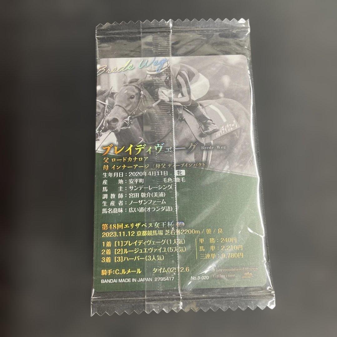 ブレイディヴェーグ　サイン入り ウエハースカード — image 2