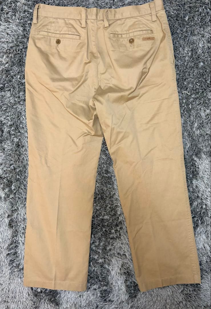 【CROCODILE】ベージュ チノパン クロップドパンツ — image 3