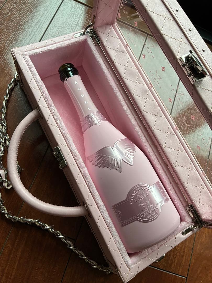 ANGEL CHAMPAGNE 空き瓶 専用ケース付き — image 3