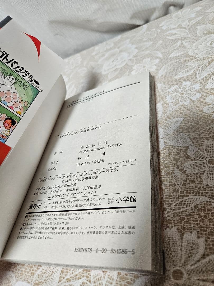 シルバーマウンテン4 初版 4巻 藤田和日郎 マンガ コミック 帯付 小学館 — image 2