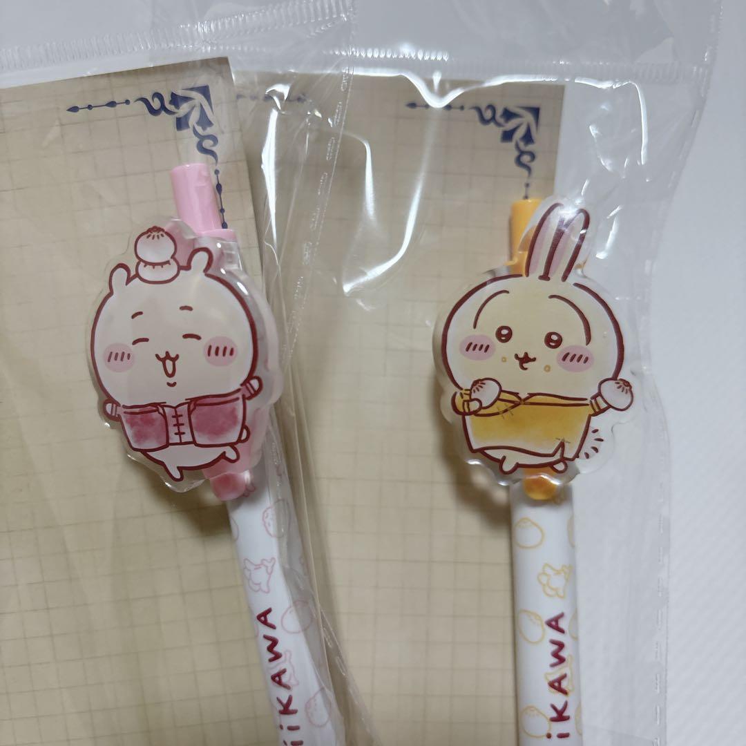 ちいかわ アクリルマスコット付きボールペン 2本セット — image 2