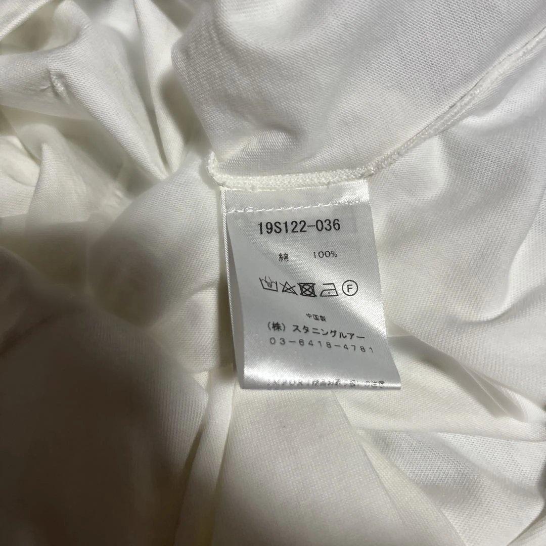 SIRLOIN ホワイト クロップド丈 Tシャツ M — image 5
