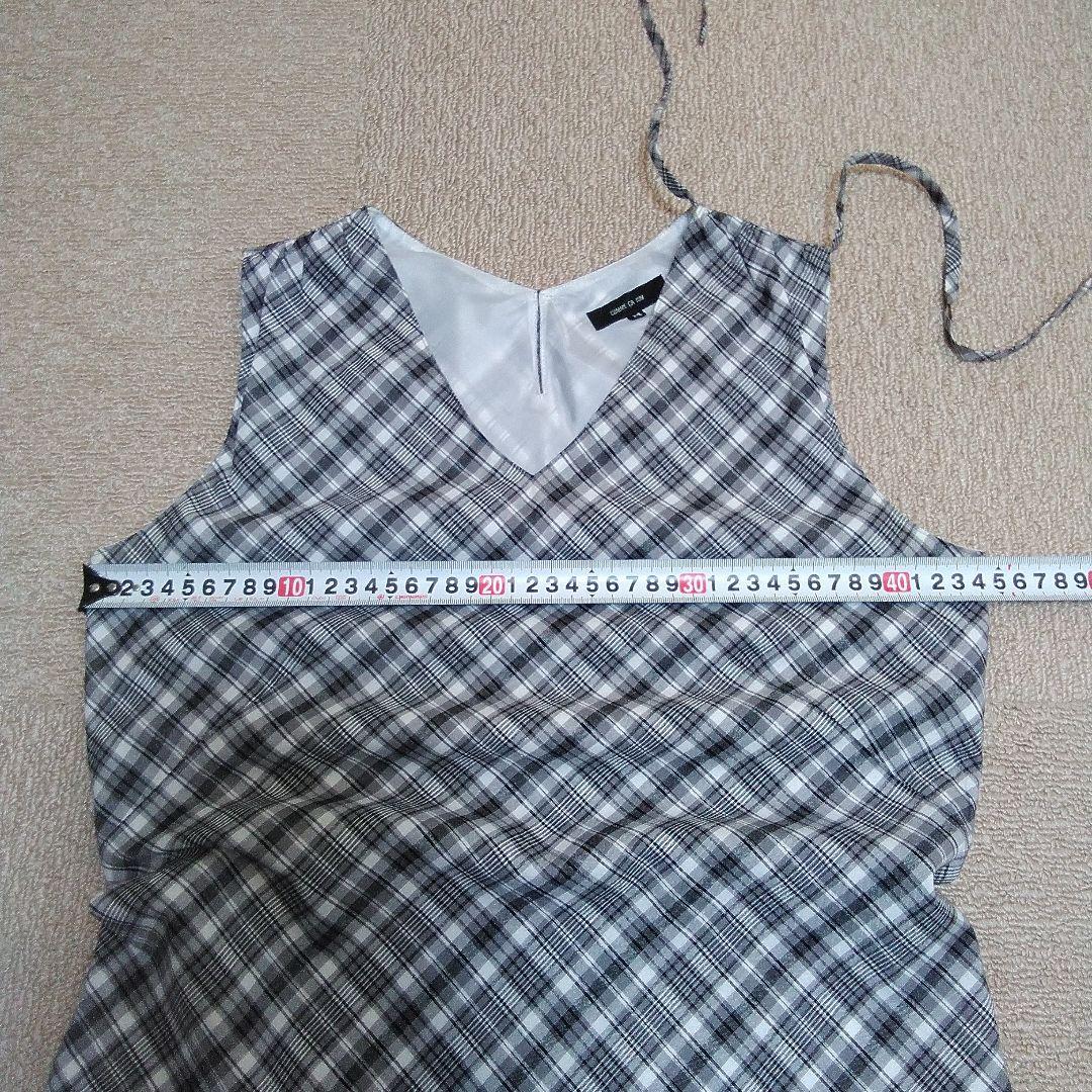 COMME CA ISM　コムサイズム　ストレッチ コットンワンピース　サイズM — image 5