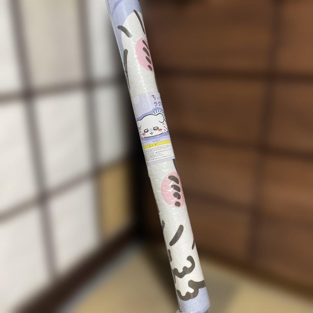新品未使用✳︎ちいかわ ラグマット ねそべり モモンガ — image 2