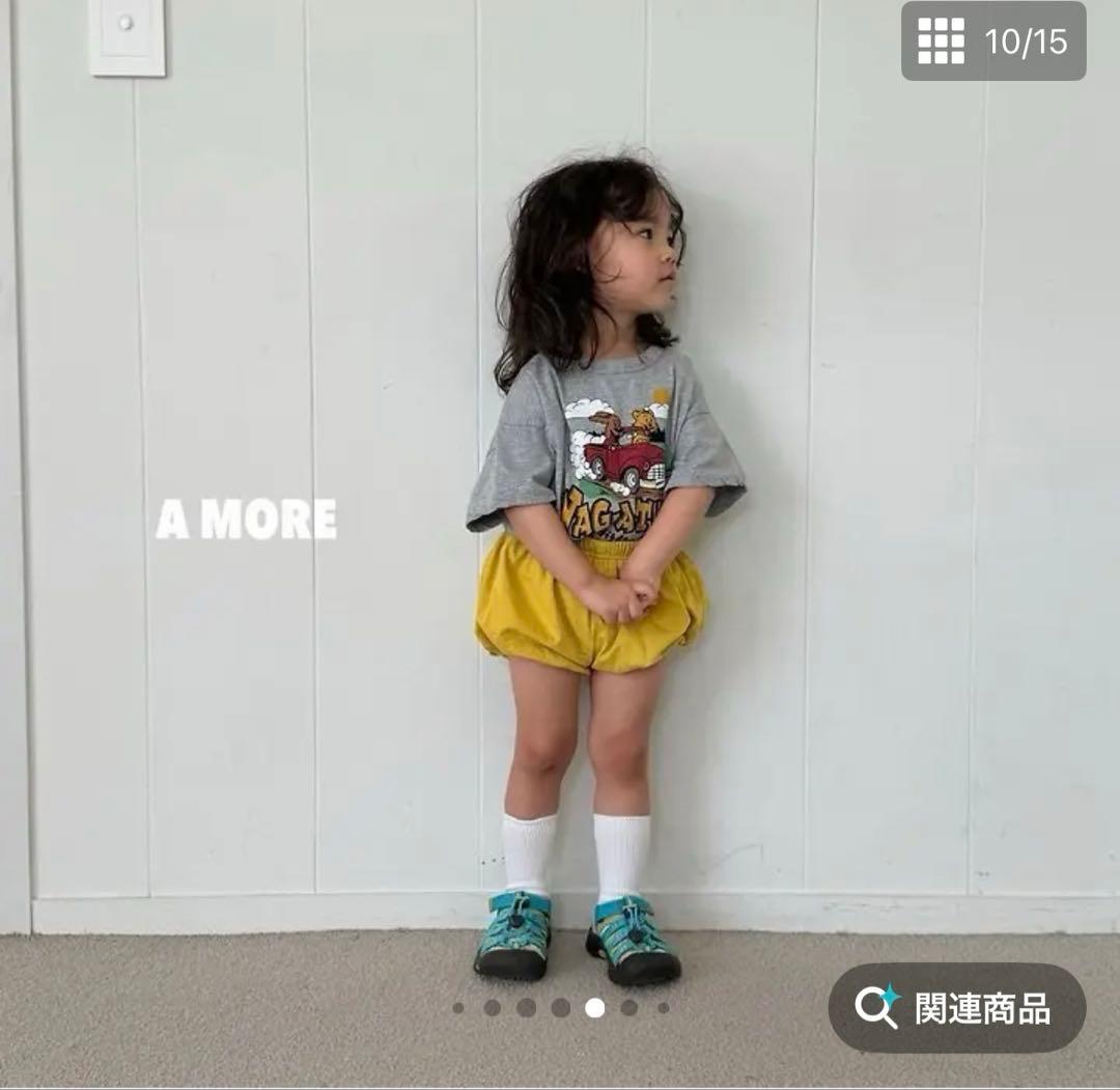 【新品未使用韓国直送】A MORE 26/SM シャボン玉パンツ夏服韓国子供服 — image 2