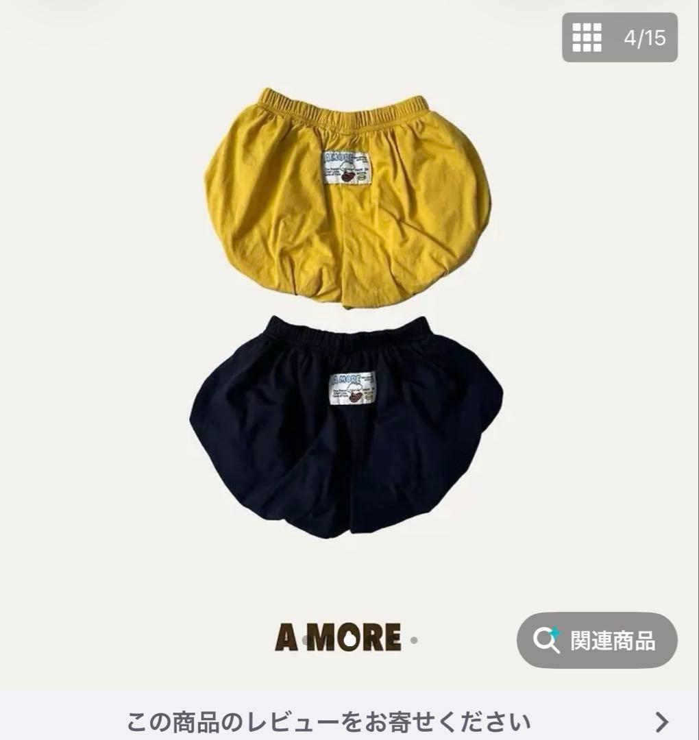 【新品未使用韓国直送】A MORE 26/SM シャボン玉パンツ夏服韓国子供服 — image 4