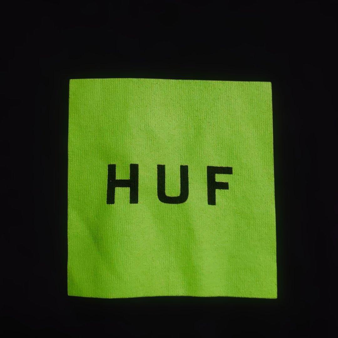HUF ボックスロゴ Tシャツ ブラック Mサイズ — image 2