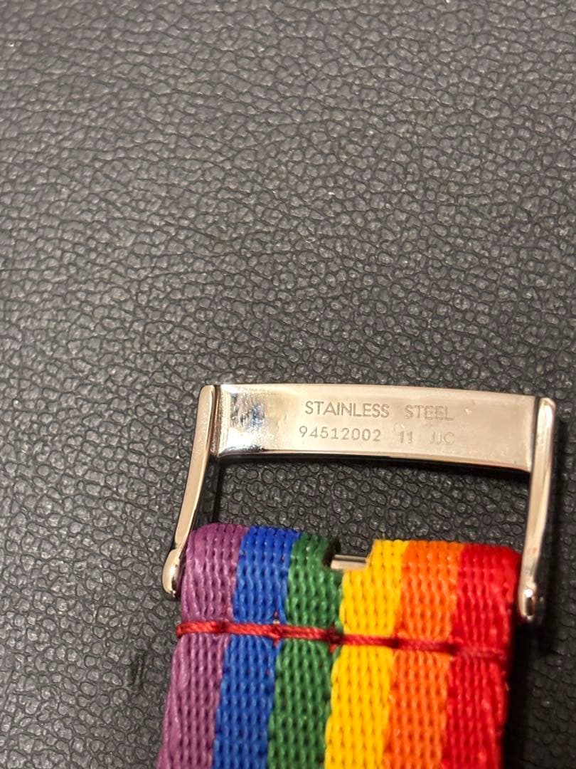オメガ　純正　NATO ストラップ　マルチカラー 19-20mm 未使用品 — image 4