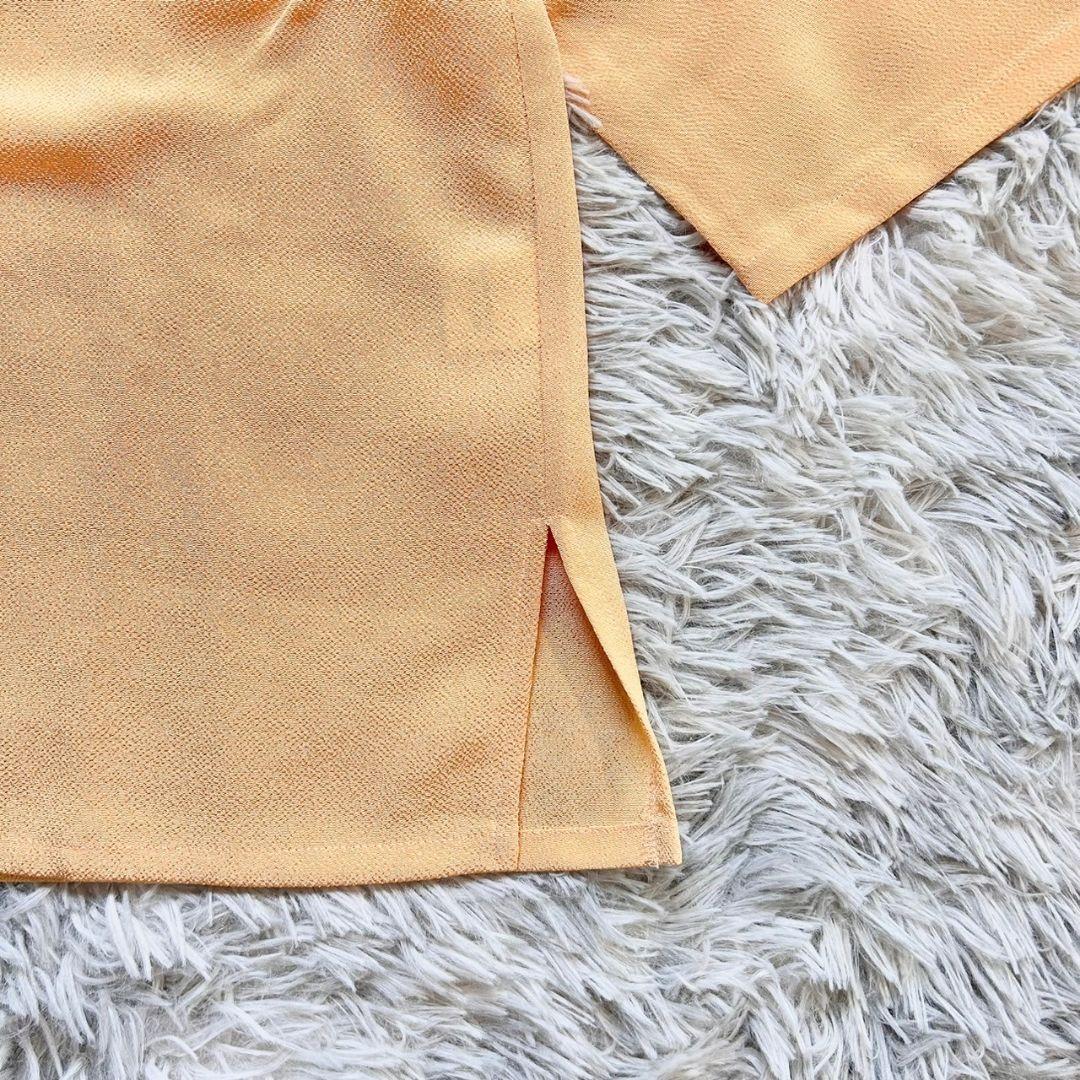 新品【ILFIRMA】ブラウス 七分袖 Fサイズ ペール オレンジ — image 5