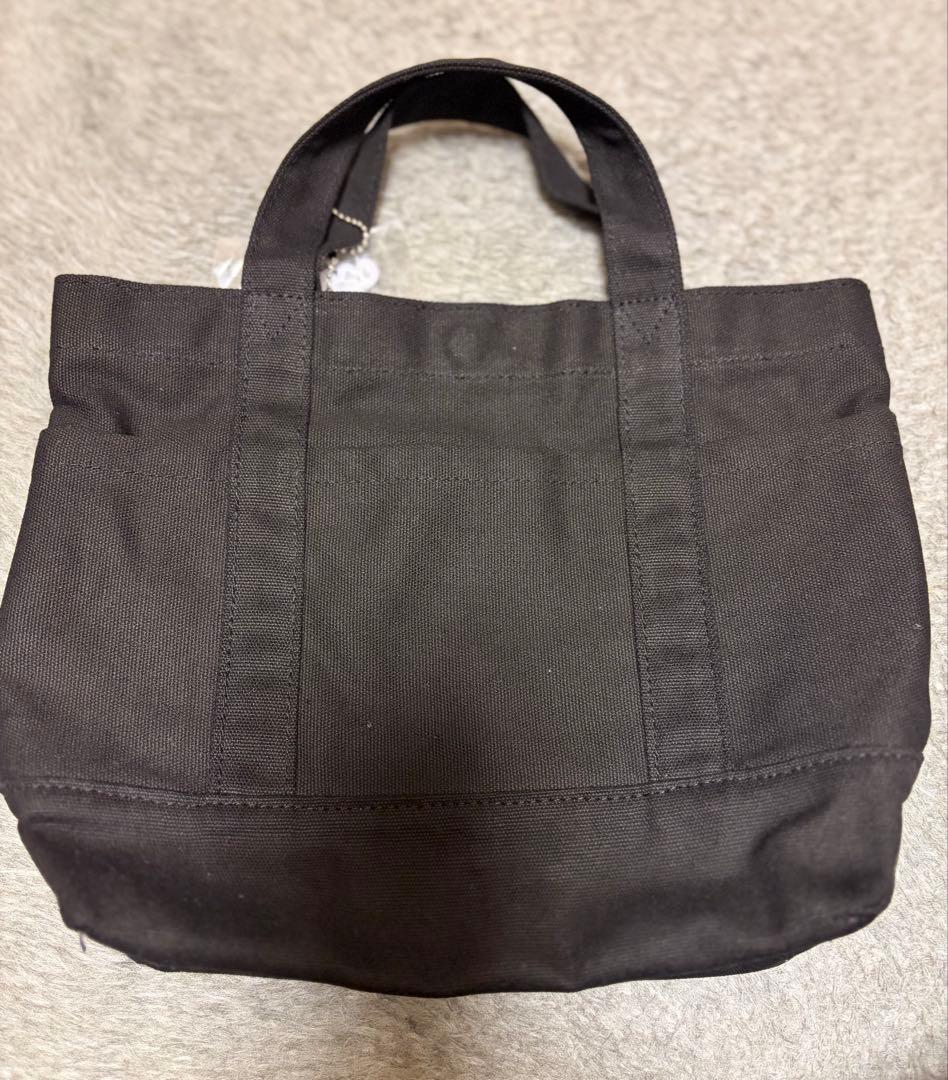 moz sweden キャンバス ミニトートバッグ ブラック — image 2