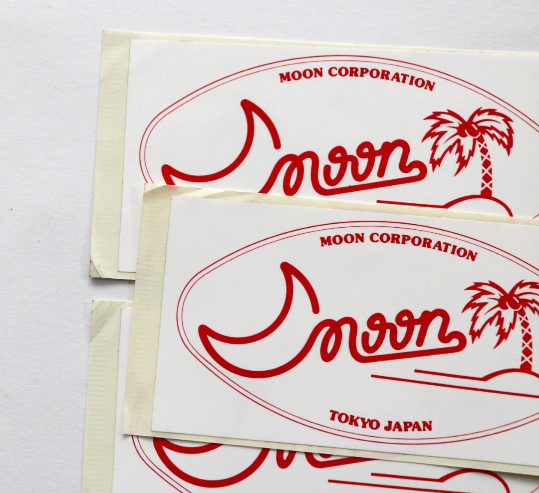 MOON CORPORATION ロゴ ステッカー 3枚セット ムーン ギター — image 3
