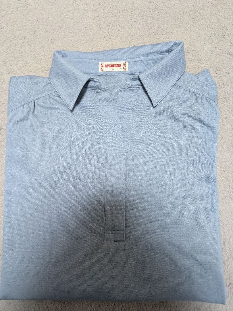 McGREGOR　ポロシャツ　ブルー L〜XL 未使用 — image 4