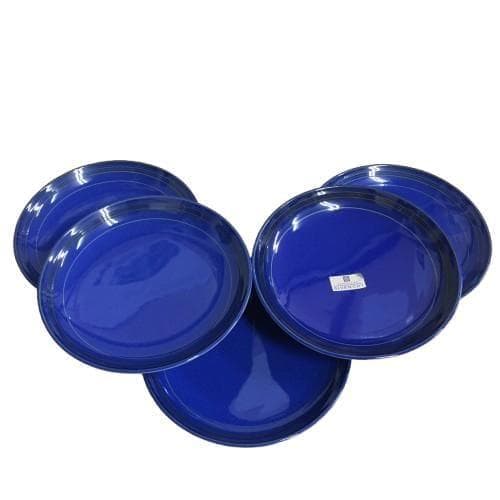 Y 未使用保管 ジバンシー 青 大皿 小皿 フォーク セット 洋食器 取皿 — image 2