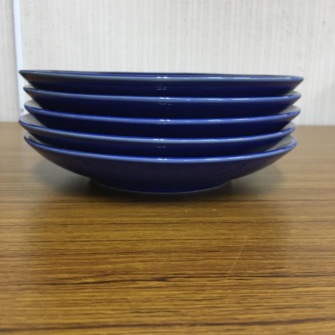Y 未使用保管 ジバンシー 青 大皿 小皿 フォーク セット 洋食器 取皿 — image 4