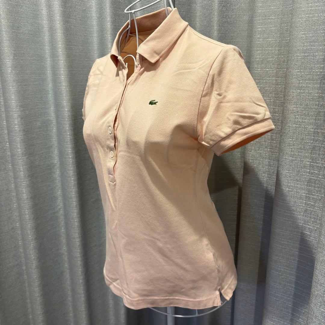 LACOSTE ラコステ 半袖 ポロシャツ ピンク — image 2