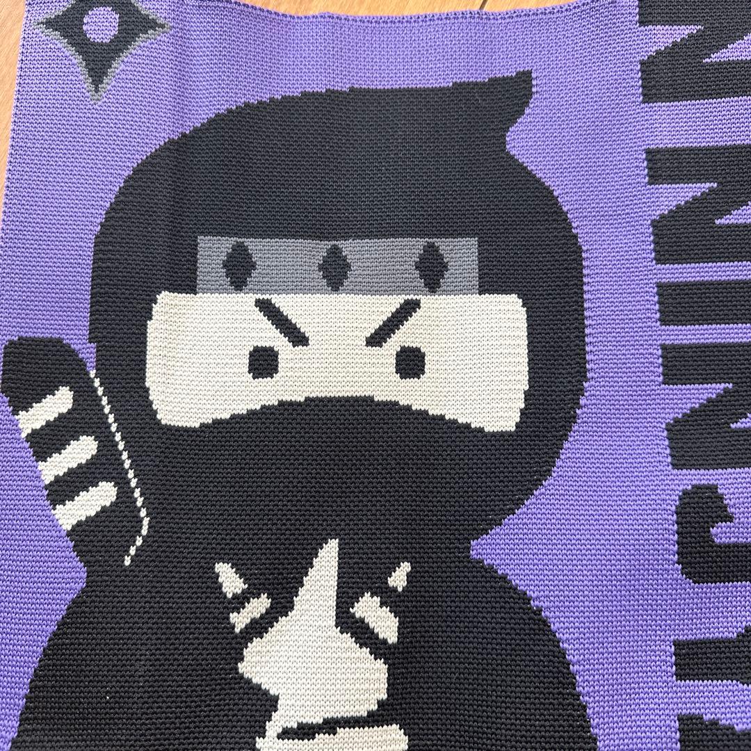 D.KELLY ニットバッグ JAPAN NINJA パープル — image 4