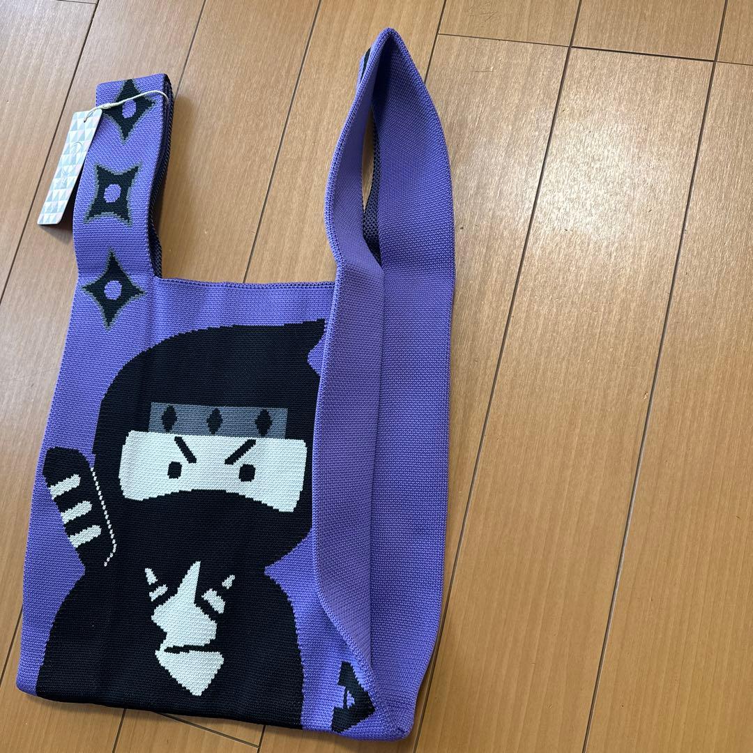 D.KELLY ニットバッグ JAPAN NINJA パープル — image 5