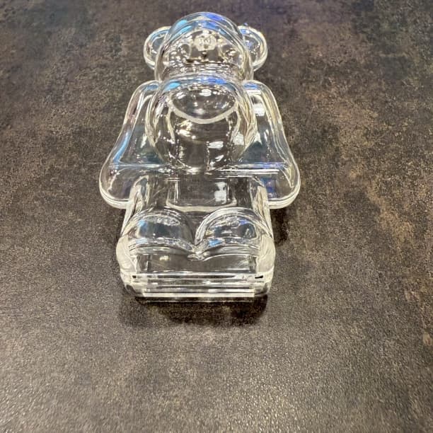 ベアブリック用 キーホルダー BE@RBRICK クリアケース チェーン付 嵐 — image 3