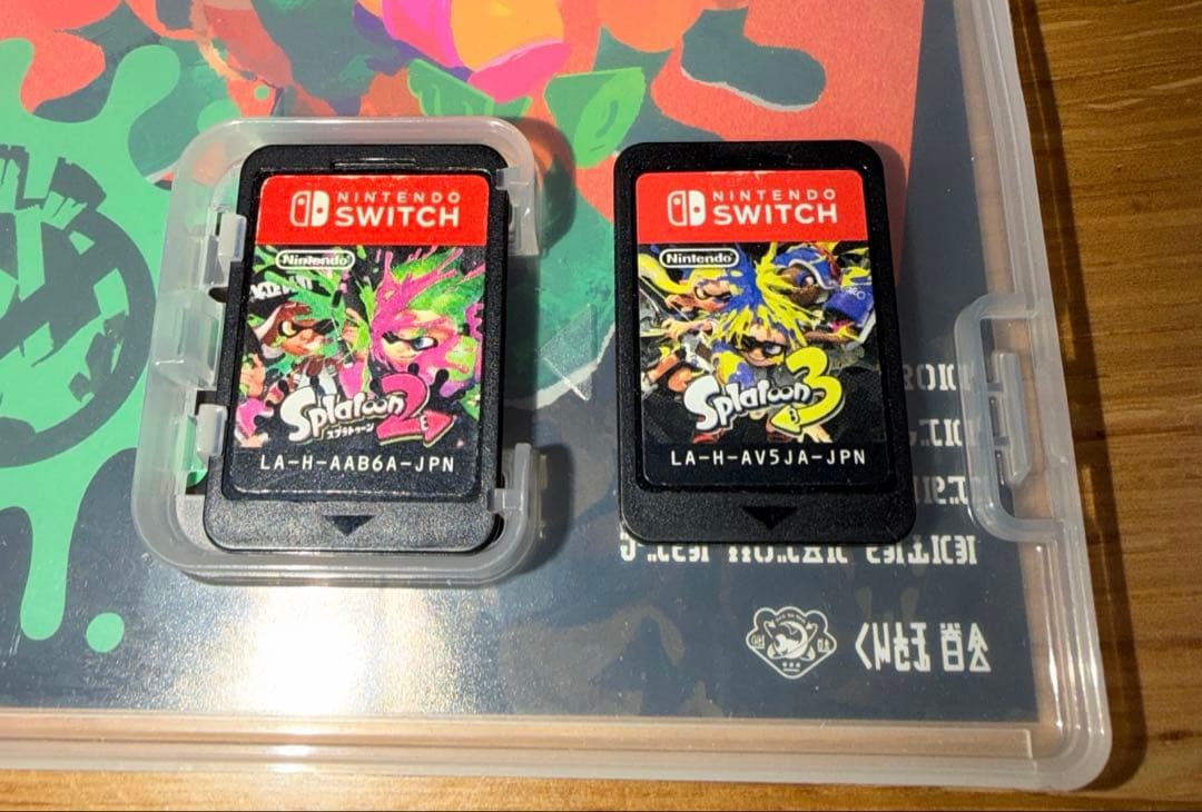 スプラトゥーン2 & 3 カセットセット Nintendo Switchスイッチ — image 2