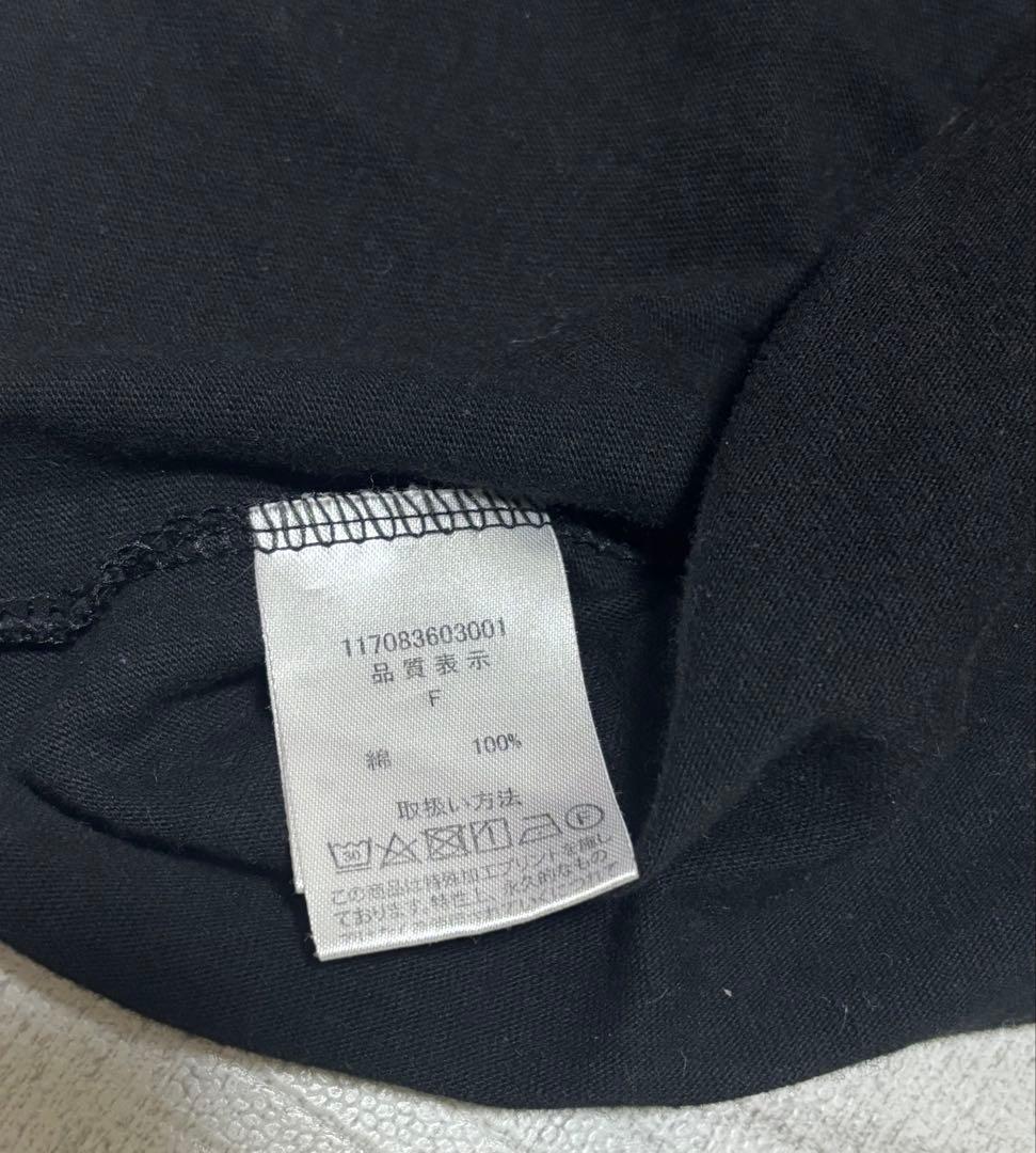 EGOIST ロゴプリント 半袖Tシャツ ブラック — image 4