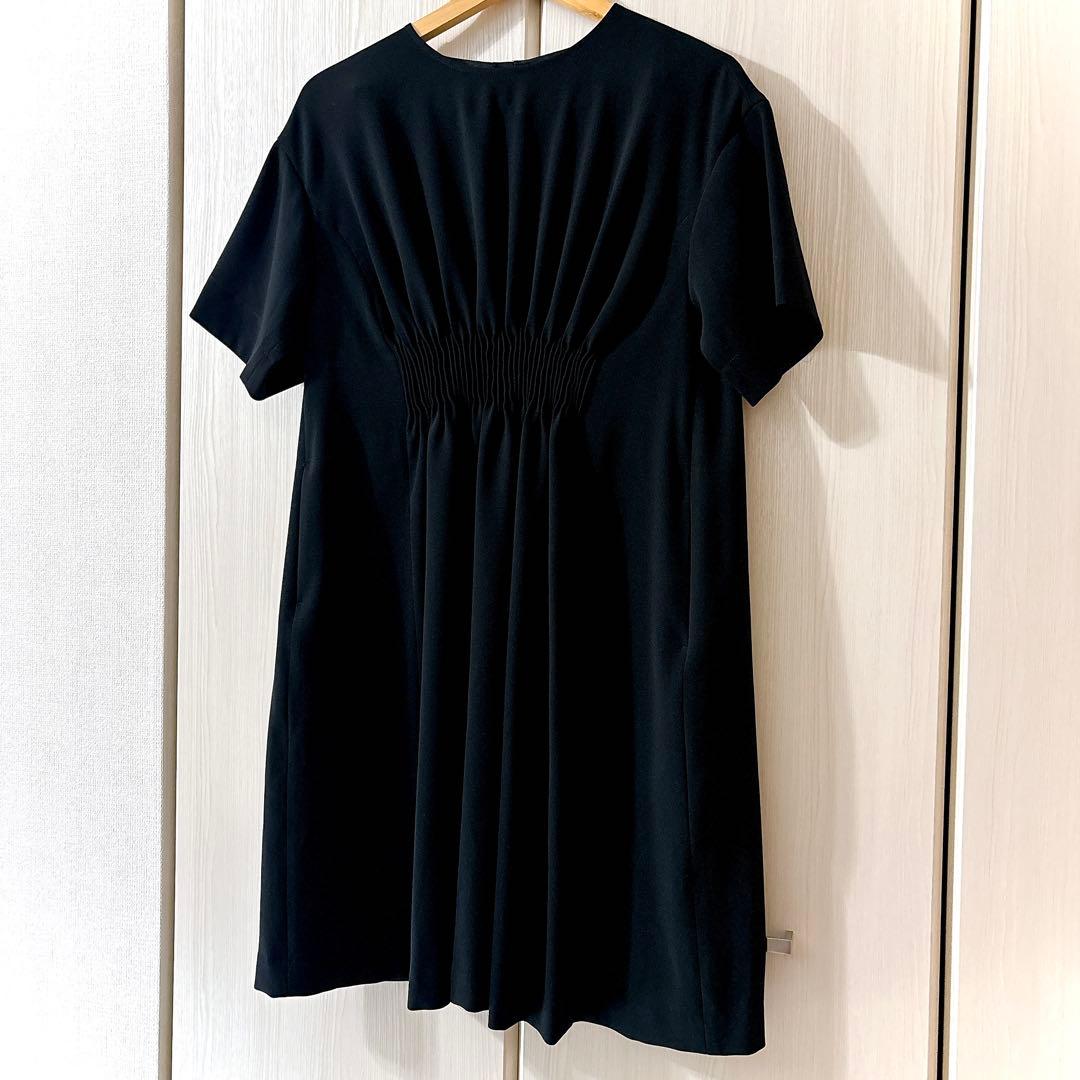 mila schon BLUE LABELブラック 黒 半袖チュニック(L) — image 2