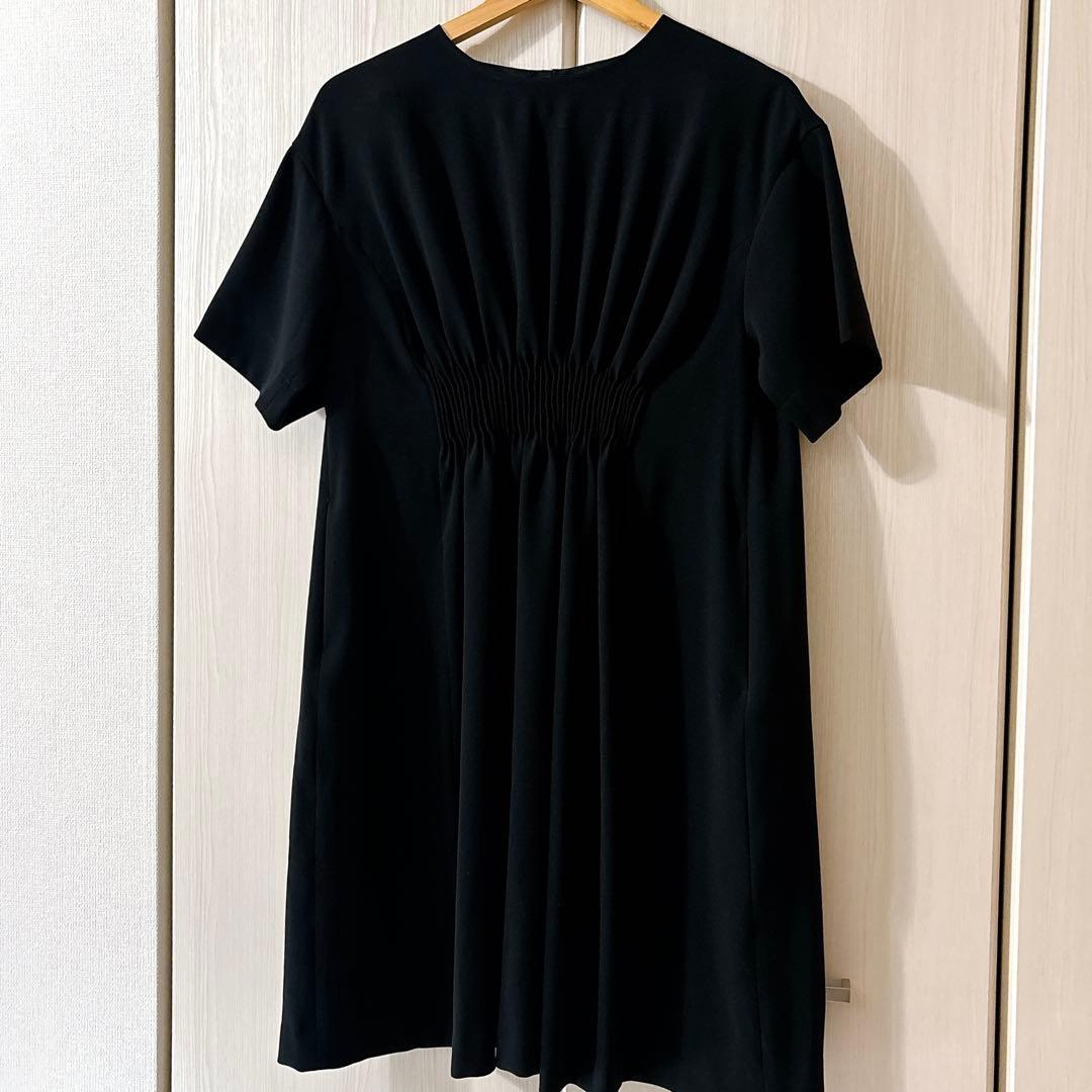 mila schon BLUE LABELブラック 黒 半袖チュニック(L) — image 3