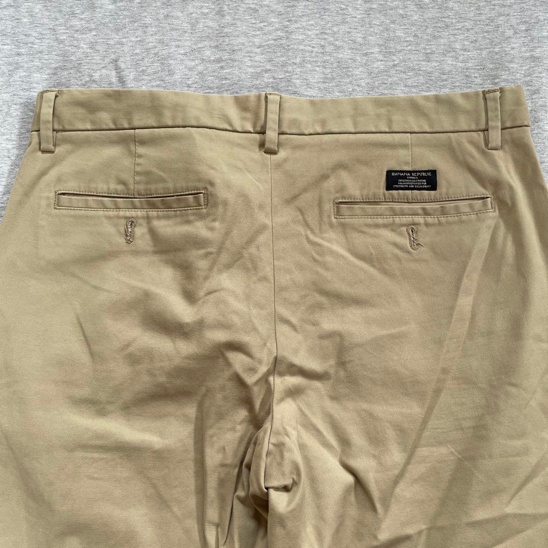 美品！Banana Republic チノパン ベージュ34✖️32 クロップド丈 — image 3