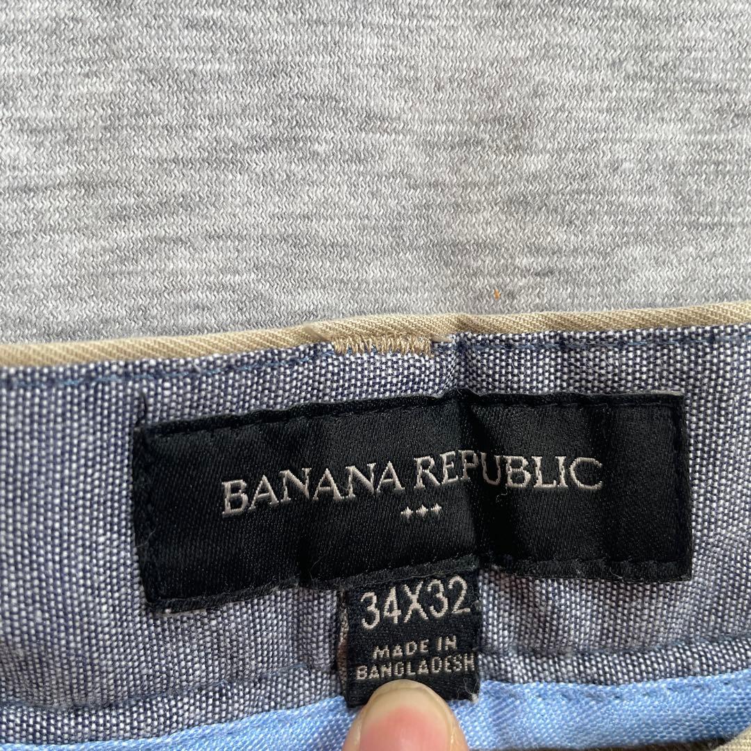 美品！Banana Republic チノパン ベージュ34✖️32 クロップド丈 — image 4