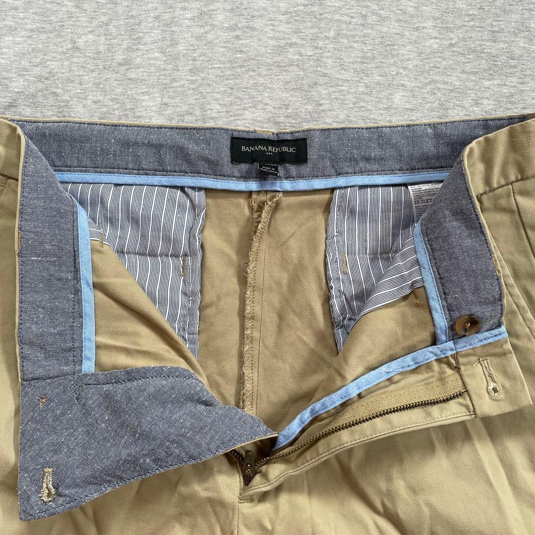 美品！Banana Republic チノパン ベージュ34✖️32 クロップド丈 — image 5