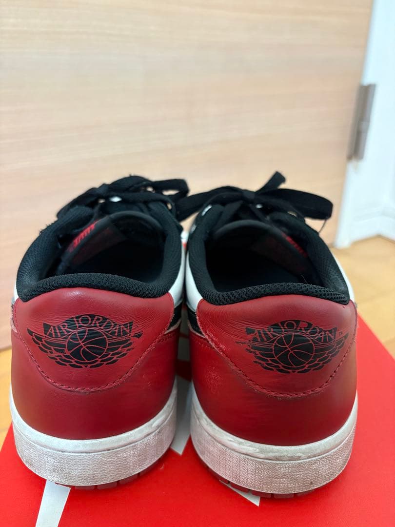 NIKE Air Jordan 1 Low Black Toe 黒つま — image 5
